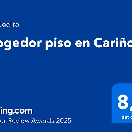 Apartamento Acogedor Piso En Cariño Exterior foto